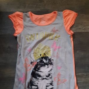 🧡nightgown with cat on it